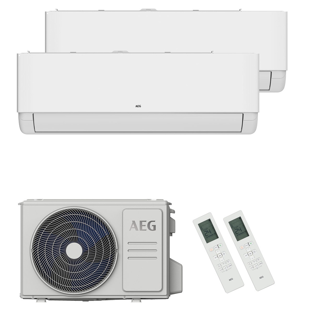 AEG Klimaanlage NSE Multisplit Set mit 2 Innengeräten