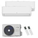 AEG Klimaanlage NSE Multisplit Set mit 2 Innengeräten