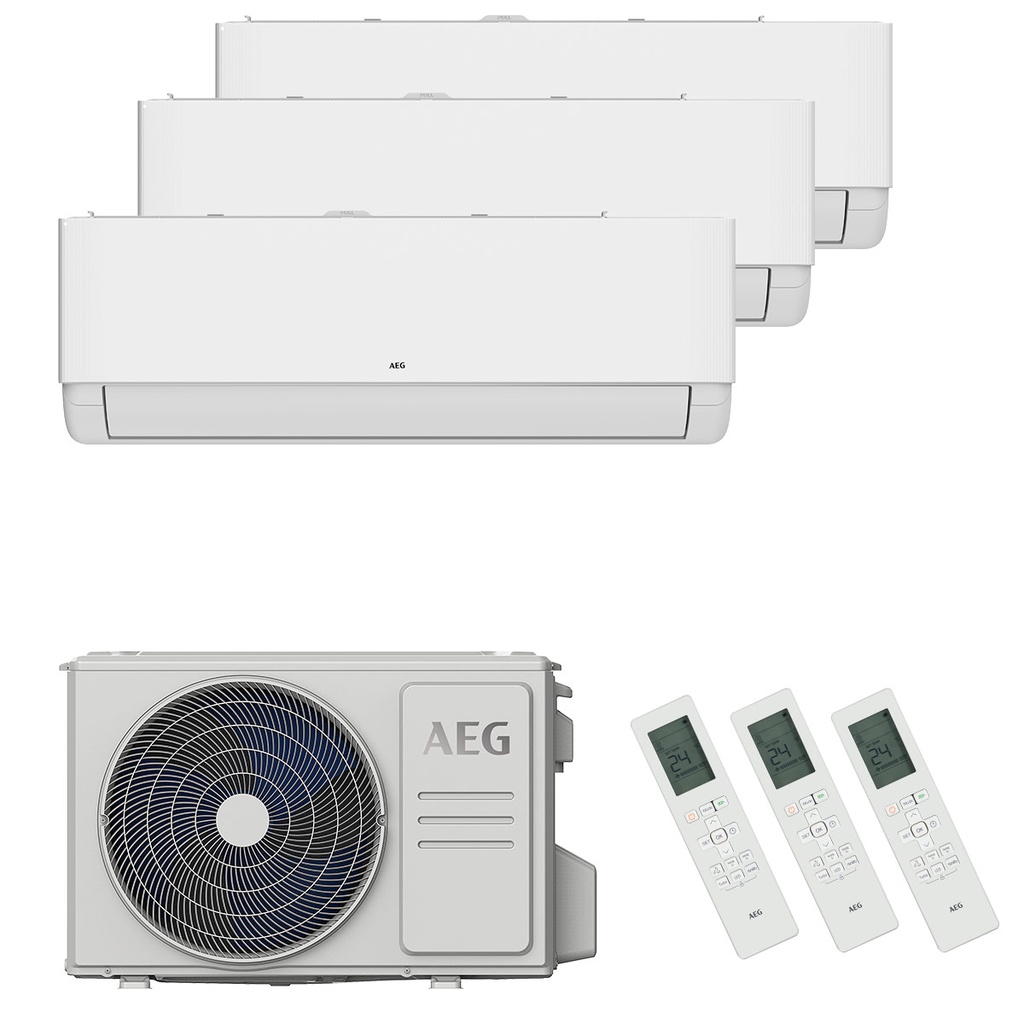 AEG Klimaanlage NSE Multisplit Set mit 3 Innengeräten