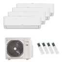 AEG Klimaanlage NSE Multisplit Set mit 4 Innengeräten